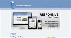 Desktop Screenshot of bluedoormedia.com